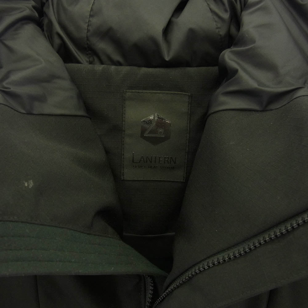 ランタン MNA-LAN-06 HEATING HOODED BLOUSON フーデッド ブルゾン ジャケット ブラック系 XL【美品】【中古】