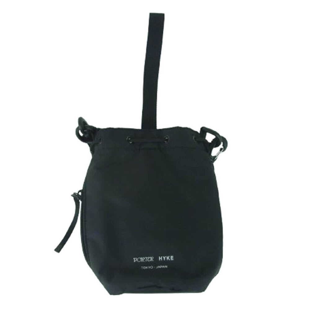 PORTER ポーター 381-19542 HYKE BONSAC MINI & COIN CASE ハイク ミニ コイン ケース ショルダー バッグ ブラック系【中古】