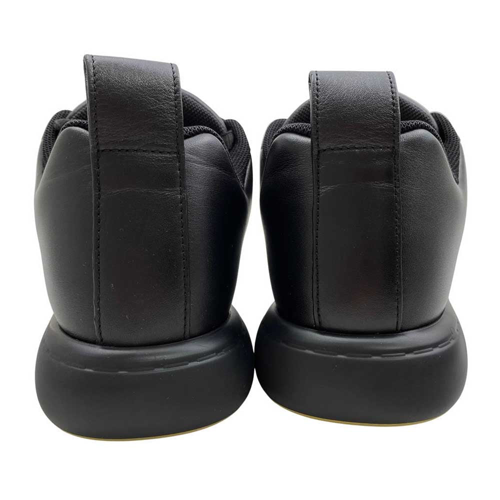 BOTTEGAVENETA ボッテガヴェネタ 716198 V2CS0 PILLOW ピロー テニスカーフ レザー スニーカー ブラック系 41【新古品】【未使用】【中古】