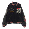 Supreme シュプリーム 24AW × Hysteric Glamour Varsity Jacket ヒステリックグラマー バーシティー ジャケット スタジアム ジャケット スタジャン ブラック系 L【美品】【中古】