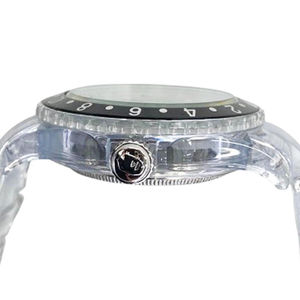 A BATHING APE アベイシングエイプ BAPEX CLEAR WATCH ベイペックス クリアウォッチ クオーツ 腕時計 クリア系【中古】