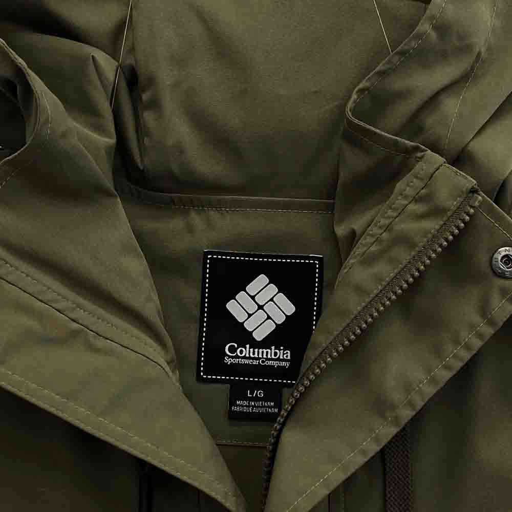 Columbia コロンビア PM0223 Pavlof Hike Jacket マウンテン パーカ ジャケット カーキ系 L【中古】