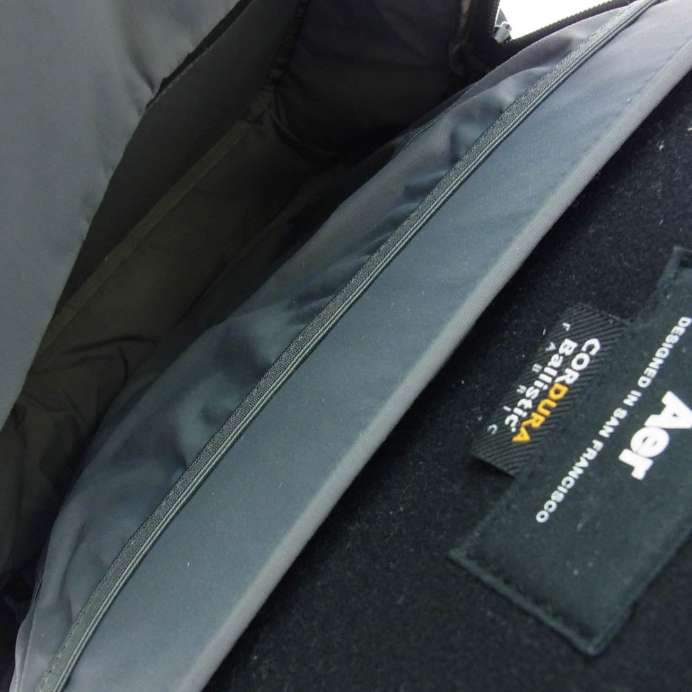エアー AER31009 DAY PACK2 デイパック バックパック リュック バッグ ブラック系【中古】