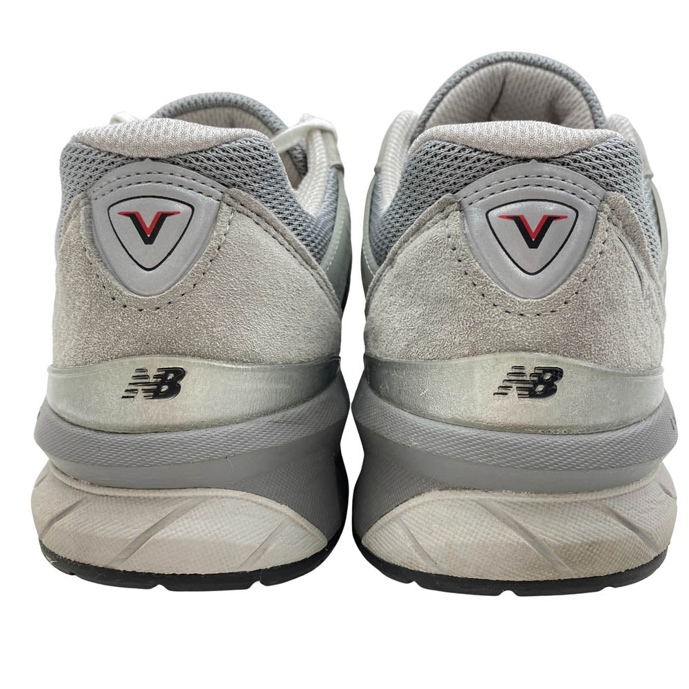 NEW BALANCE ニューバランス M990GL5 USA製 990V5 GRAY グレー ローカット スニーカー グレー系 27cm【中古】