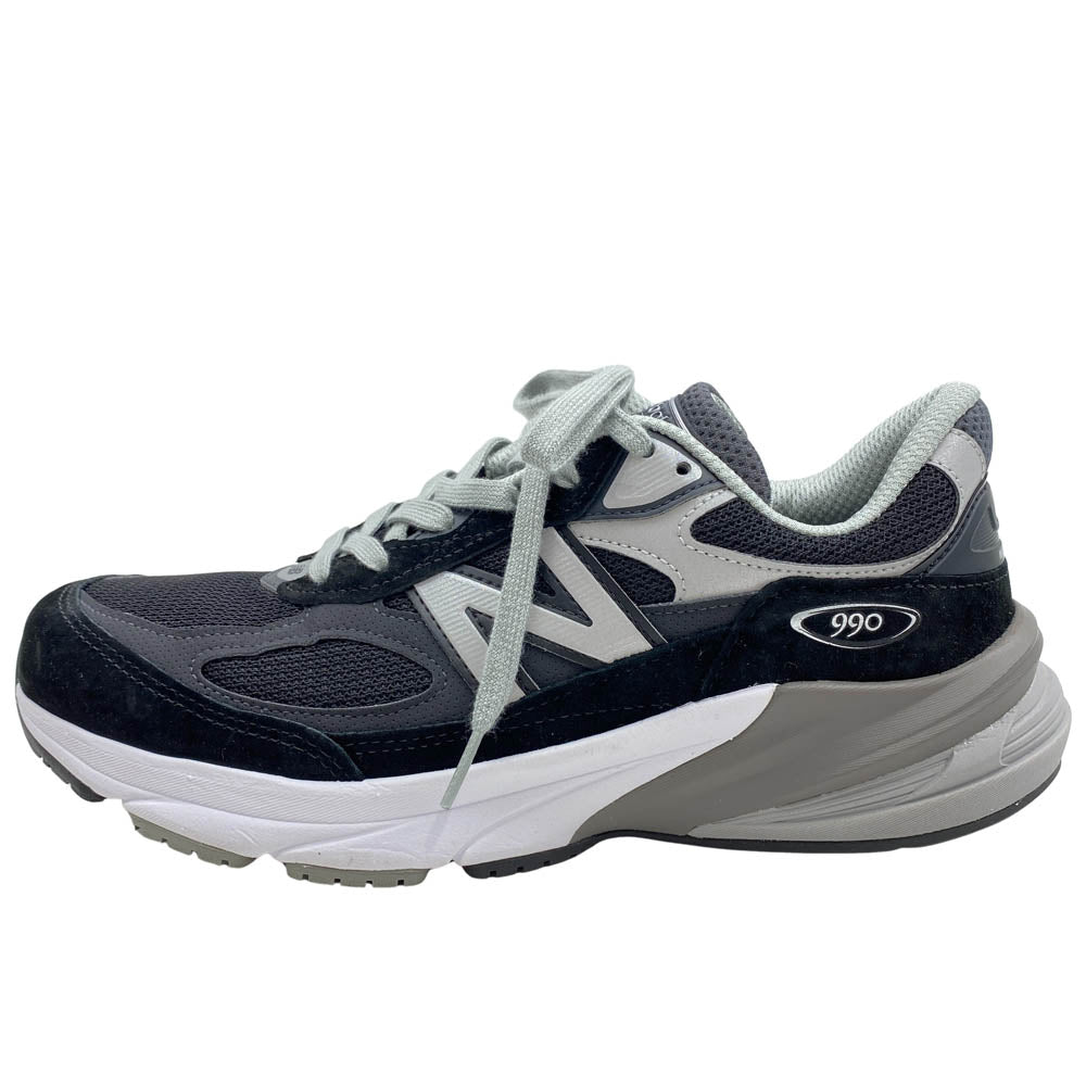 NEW BALANCE ニューバランス M990BK6 USA製 990V6 Black ブラック ローカット スニーカー ブラック系 27cm【中古】