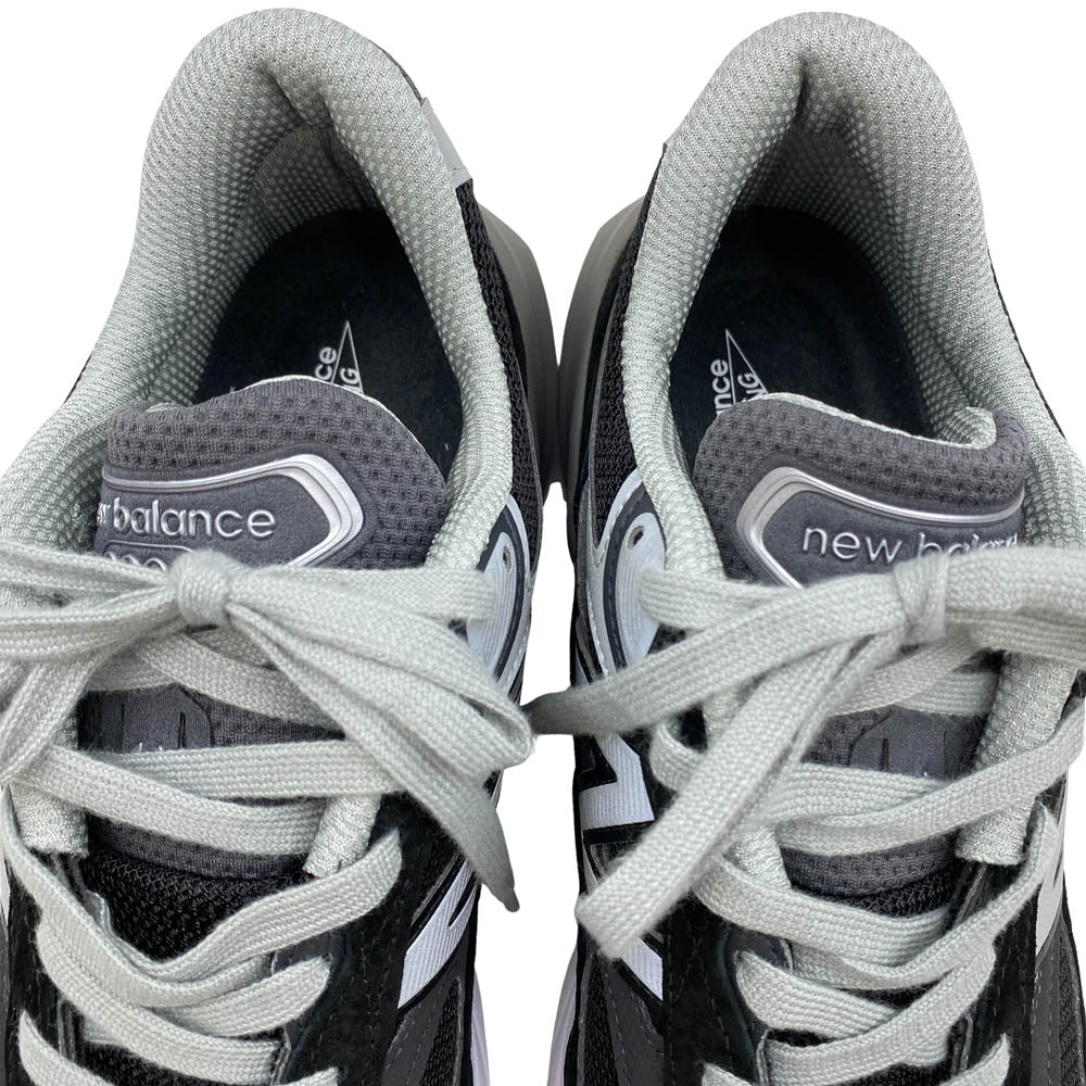 NEW BALANCE ニューバランス M990BK6 USA製 990V6 Black ブラック ローカット スニーカー ブラック系 27cm【中古】