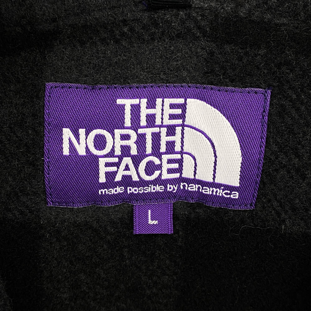THE NORTH FACE ノースフェイス NP2367N PURPLE LABEL パープルレーベル Wool Field CPO Jacket ウールナイロン フィールド シャツ ジャケット ブラック系 L【美品】【中古】
