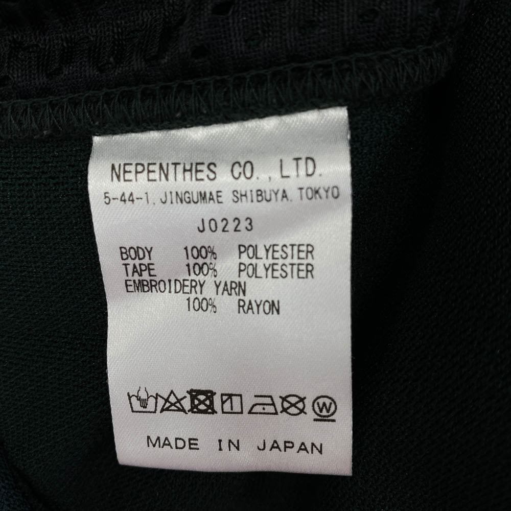 Needles ニードルス JO223 NARROW TRACK PANT ナロー トラック パンツ グリーン系 S【中古】