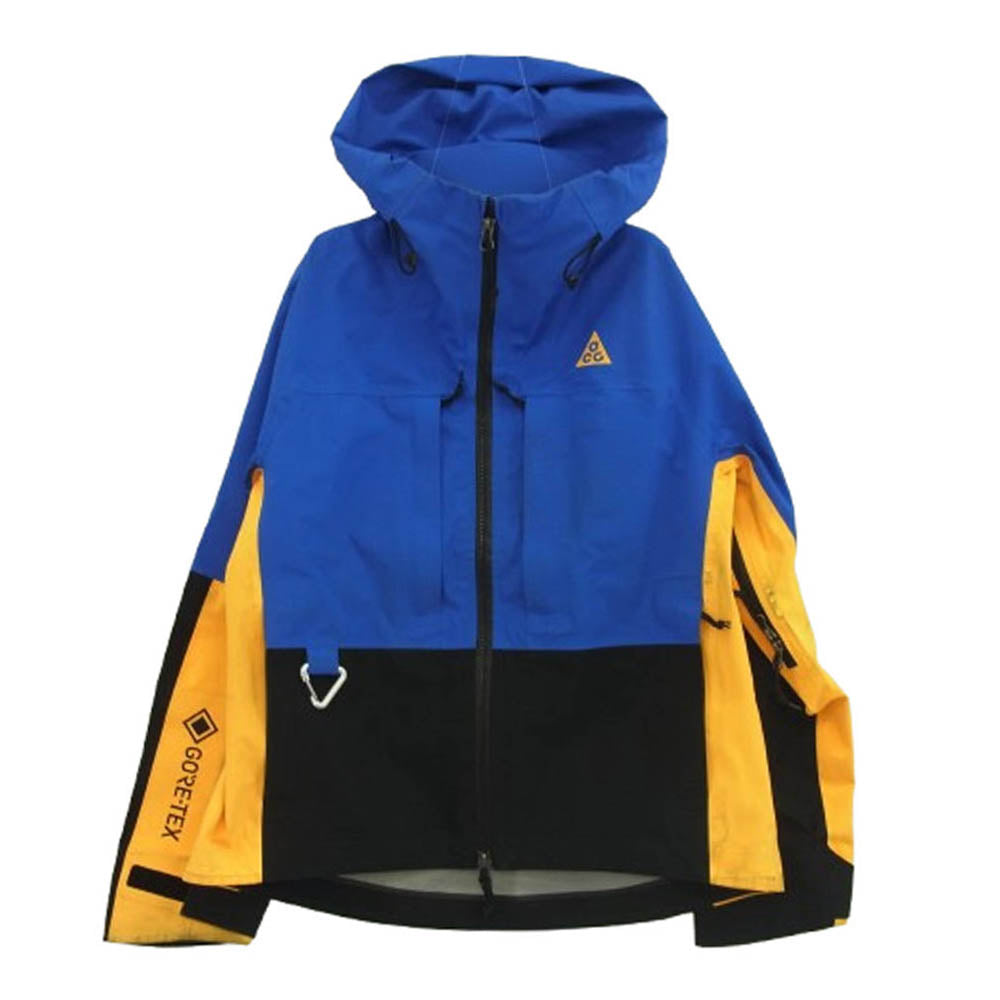 NIKE ナイキ CV0612-011 ACG ミザリー リッジ ジャケット マウンテンパーカー ブルー系 イエロー系 S【中古】