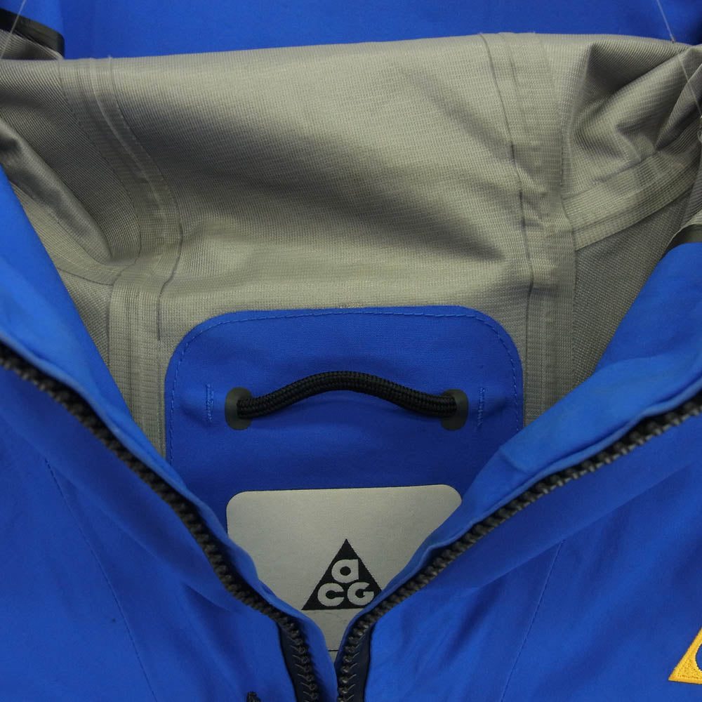 NIKE ナイキ CV0612-011 ACG ミザリー リッジ ジャケット マウンテンパーカー ブルー系 イエロー系 S【中古】