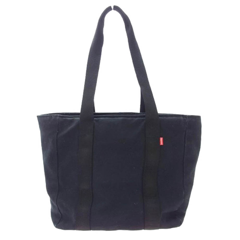 Supreme シュプリーム 20AW Canvas Tote キャンバス トートバッグ ブラック系【中古】