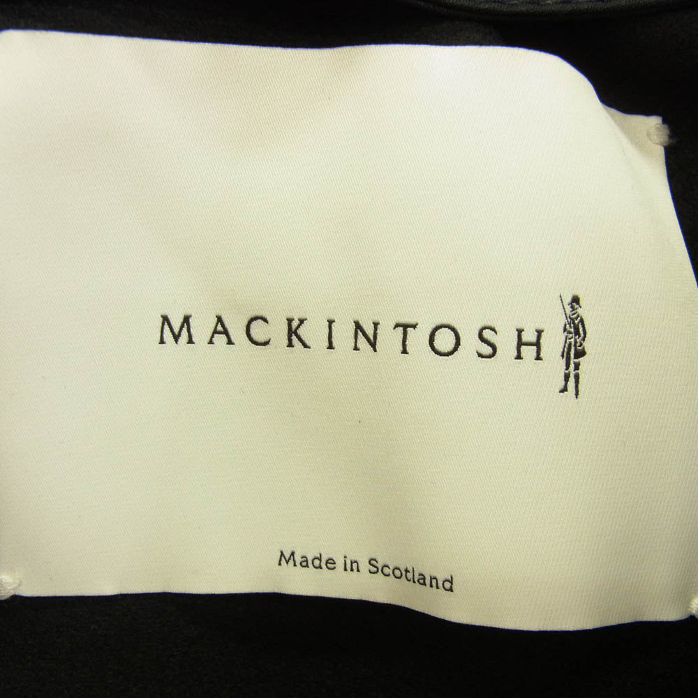 Mackintosh マッキントッシュ GR-1001D DUNKELD ダンケルド ライナー付き ゴム引き ステンカラー コート ダークネイビー系 34【中古】