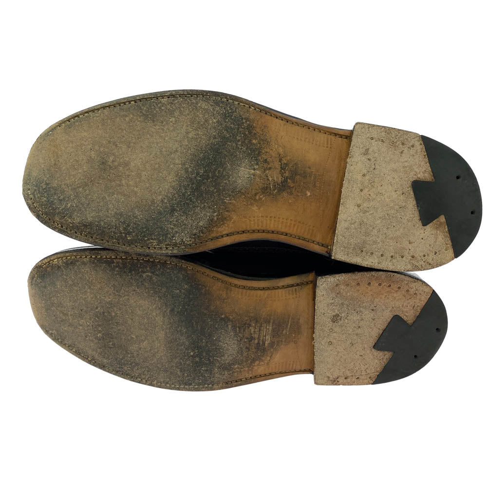 ALDEN オールデン 975 ロングウイング バリー コードバン ウイングチップ レースアップ レザー シューズ ブラウン系 7D【中古】