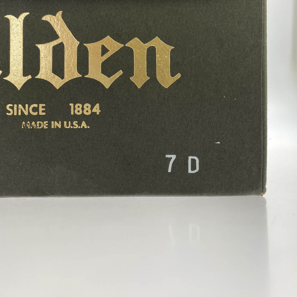 ALDEN オールデン 975 ロングウイング バリー コードバン ウイングチップ レースアップ レザー シューズ ブラウン系 7D【中古】