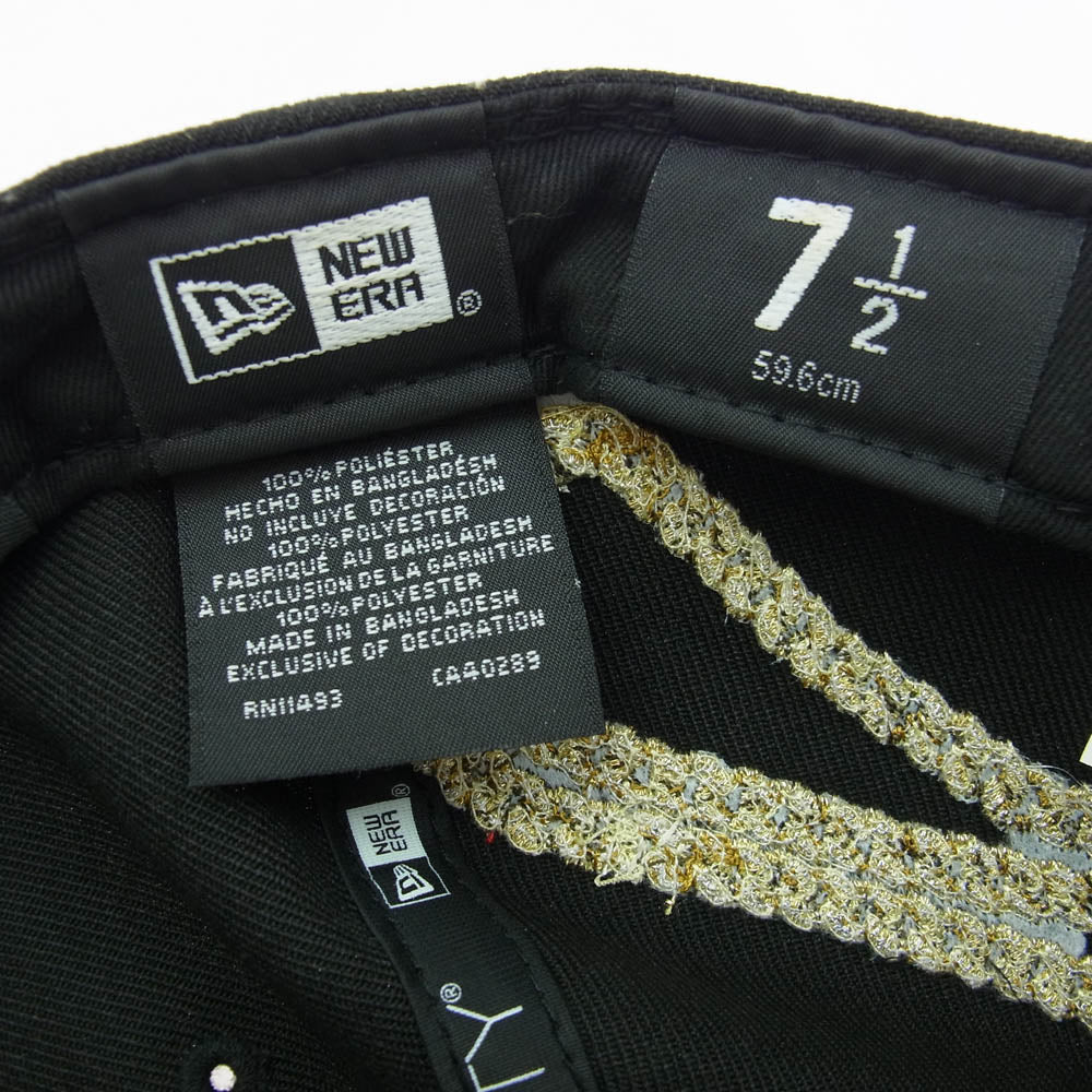 Supreme シュプリーム 23AW Jesus Piece S Logo New Era ジーザスピース S ロゴニューエラ キャップ ブラック ブラック系【中古】