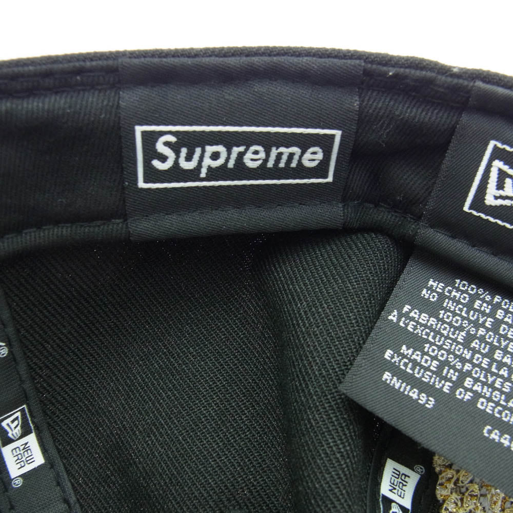 Supreme シュプリーム 23AW Jesus Piece S Logo New Era ジーザスピース S ロゴニューエラ キャップ ブラック ブラック系【中古】