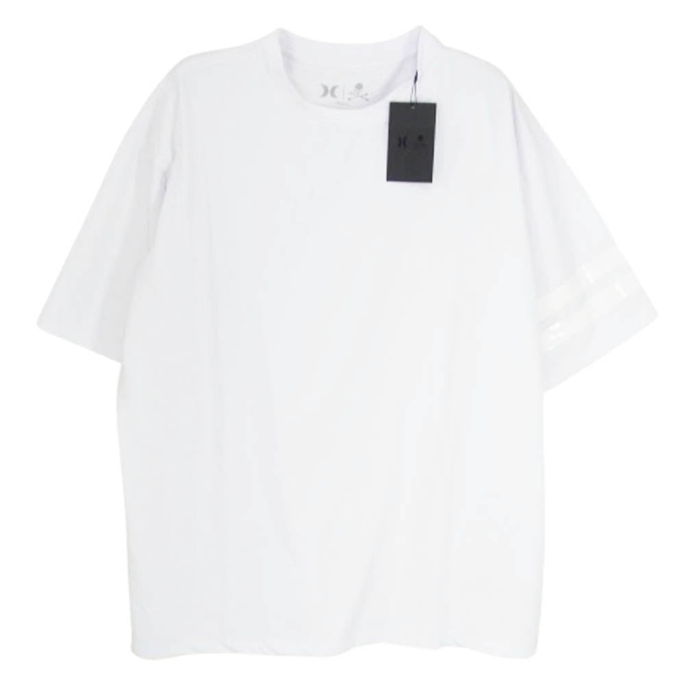マスターマインド × Hurley ハーレー 23MMMSS01 PHANTOM TEE ファントム 半袖Tシャツ ホワイト系 M【極上美品】【中古】