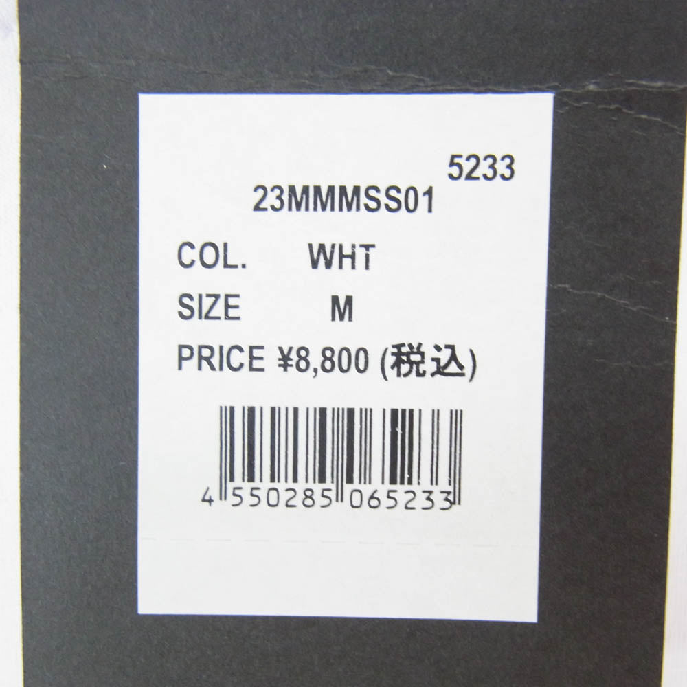 マスターマインド × Hurley ハーレー 23MMMSS01 PHANTOM TEE ファントム 半袖Tシャツ ホワイト系 M【極上美品】【中古】