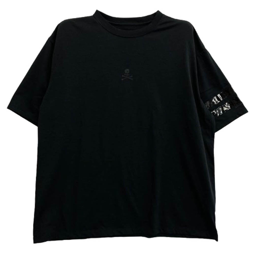 マスターマインド × Hurley ハーレー 23MMMSS01 PHANTOM TEE ファントム 半袖Tシャツ ブラック ブラック系 L【極上美品】【中古】