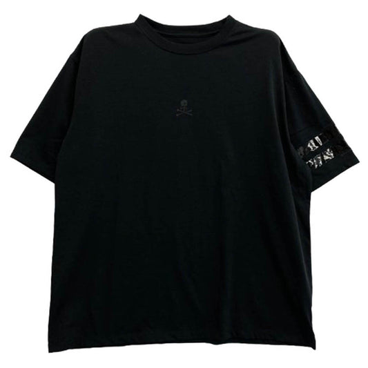 マスターマインド × Hurley ハーレー 23MMMSS01 PHANTOM TEE ファントム 半袖Tシャツ ブラック ブラック系 L【極上美品】【中古】