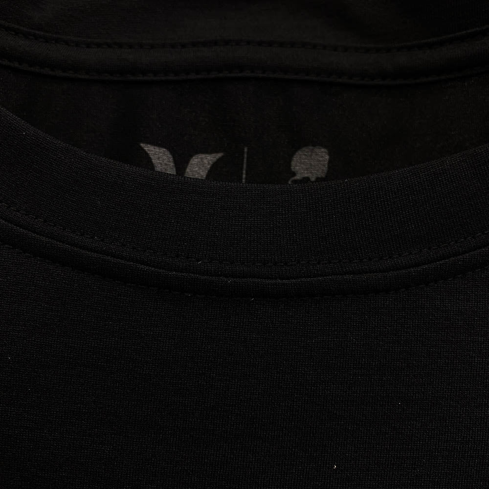 マスターマインド × Hurley ハーレー 23MMMSS01 PHANTOM TEE ファントム 半袖Tシャツ ブラック ブラック系 L【極上美品】【中古】