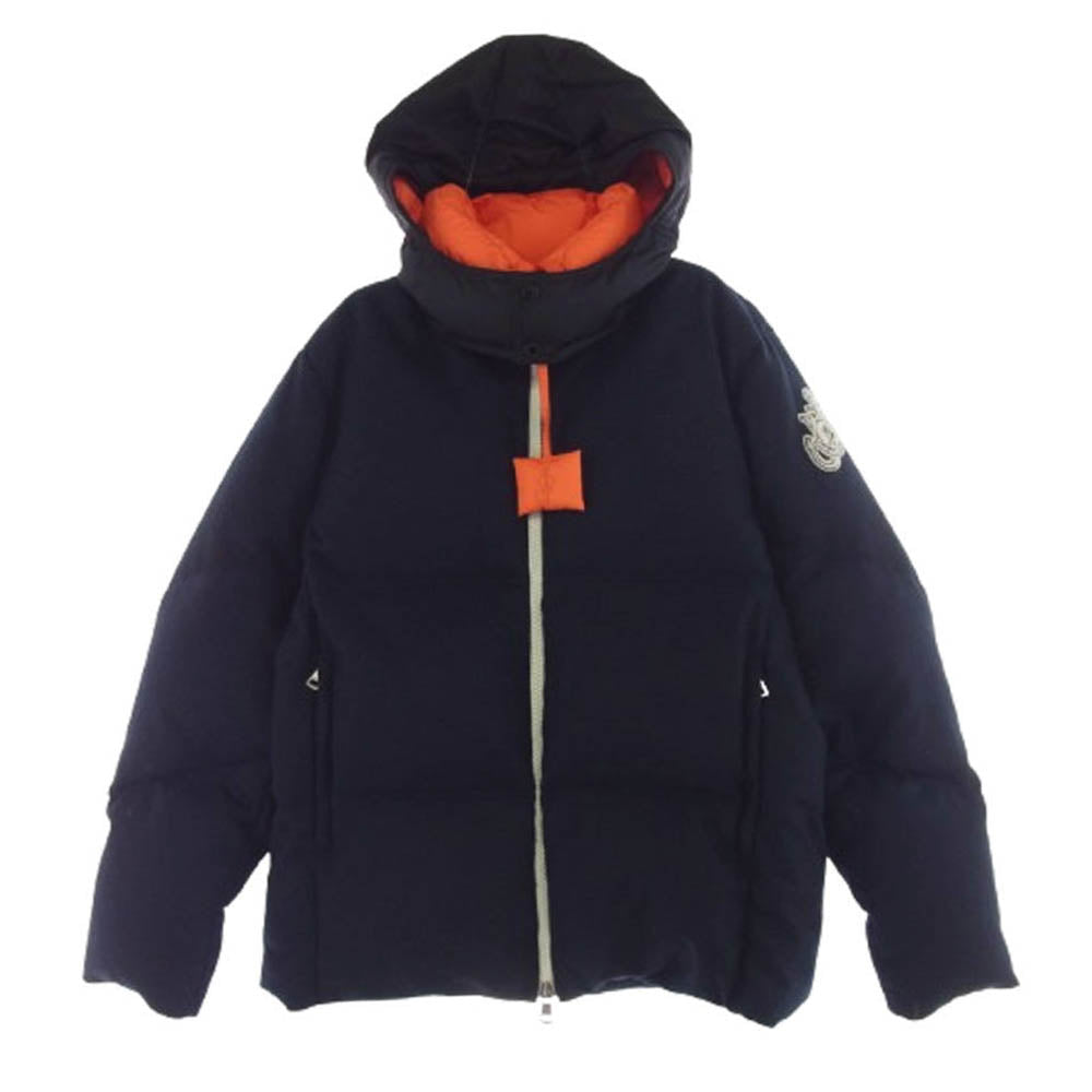 MONCLER モンクレール F209E1A51600 GENIUS 1 ジーニアス × JW Anderson ジェイダブリューアンダーソン STONOR GIUBBOTTO ウール ダウン ジャケット ダークネイビー系 3【中古】