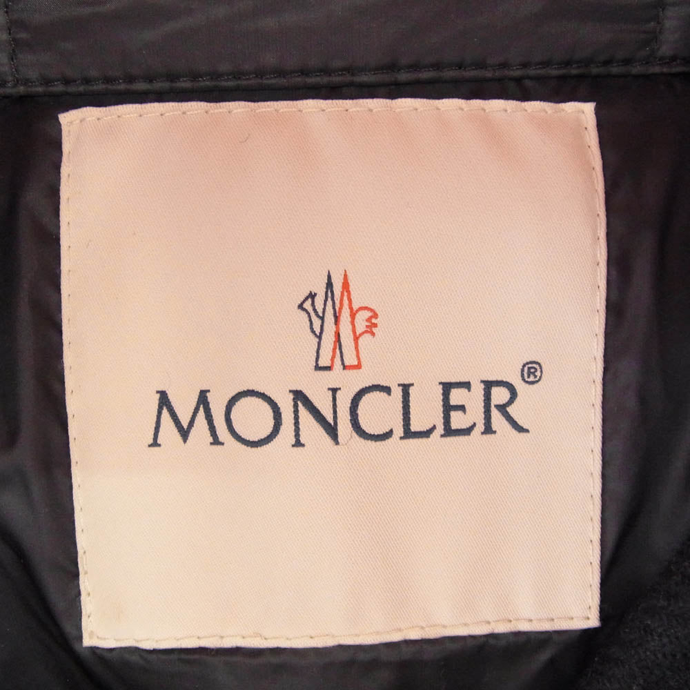 MONCLER モンクレール F209E1A51600 GENIUS 1 ジーニアス × JW Anderson ジェイダブリューアンダーソン STONOR GIUBBOTTO ウール ダウン ジャケット ダークネイビー系 3【中古】