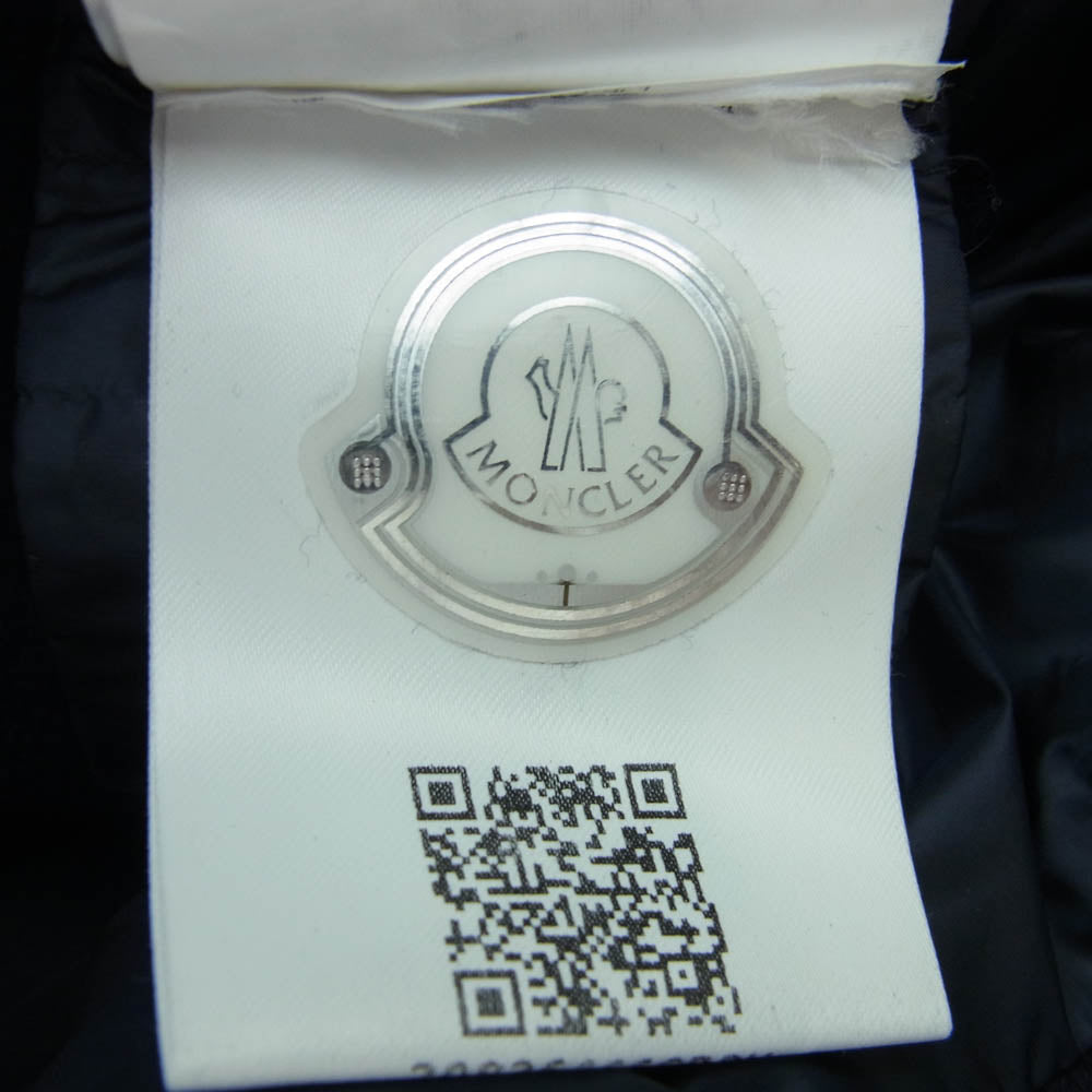 MONCLER モンクレール F209E1A51600 GENIUS 1 ジーニアス × JW Anderson ジェイダブリューアンダーソン STONOR GIUBBOTTO ウール ダウン ジャケット ダークネイビー系 3【中古】