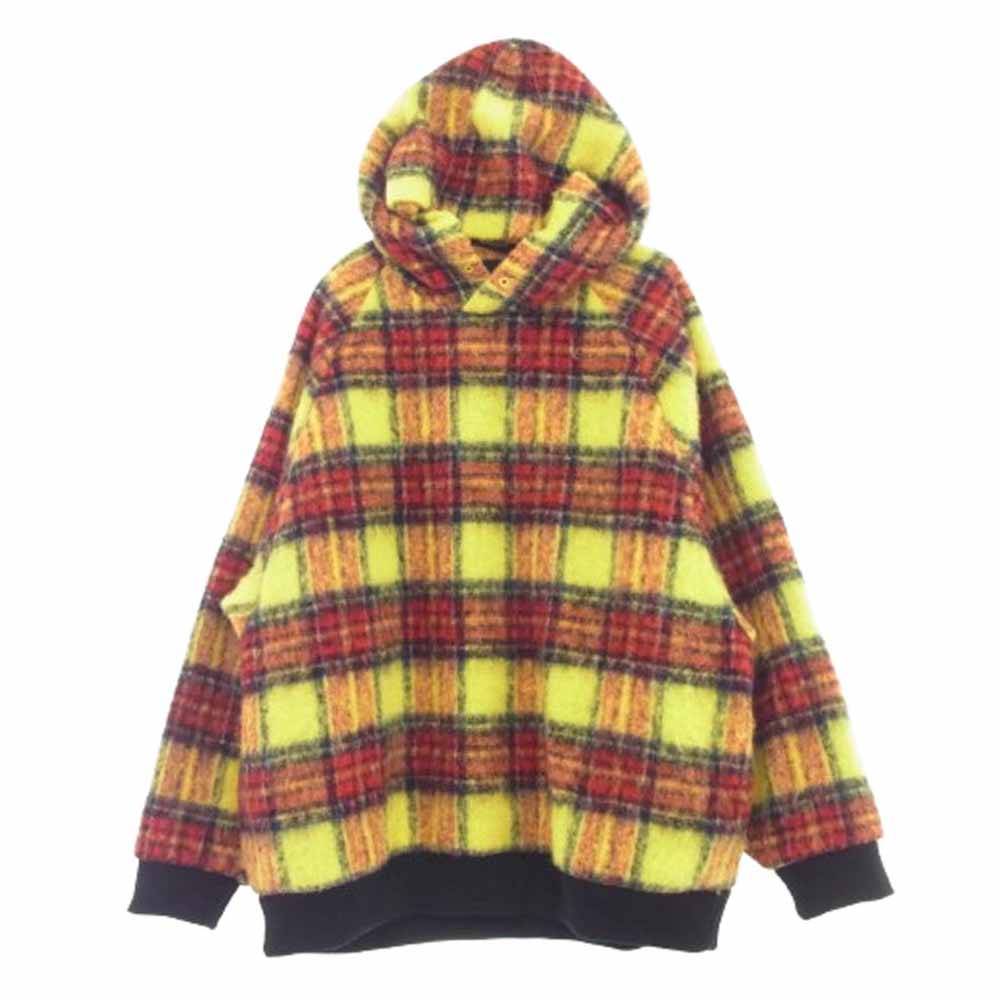 UNDERCOVER アンダーカバー 22AW UC2B4403 ウールCKシャギー パーカー 中綿 プルオーバージャケット マルチカラー系 3【中古】