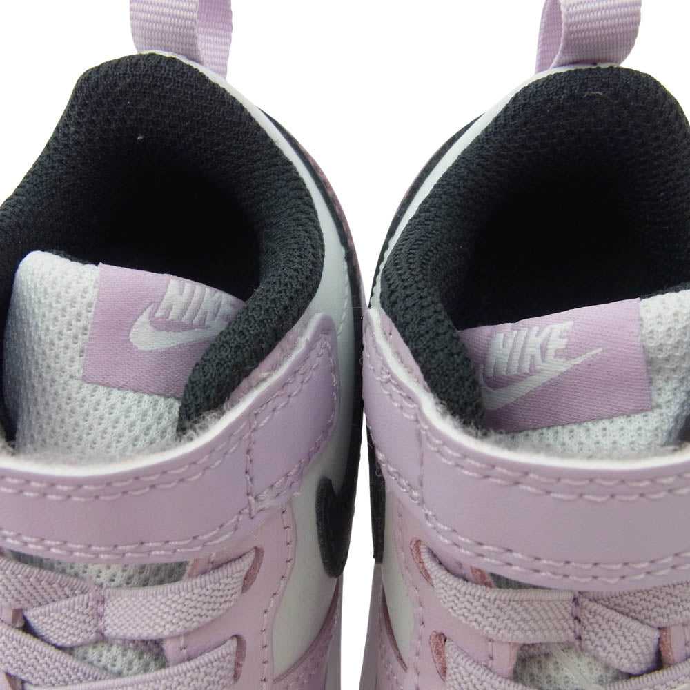 NIKE ナイキ BQ5453-005 COURT BOROUGH LOW 2 TDV コート バーロウ キッズ スニーカー ホワイト系 ピンク系 11cm【新古品】【未使用】【中古】