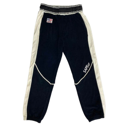 SAPEUR サプール Youth 2028 Los Angeles Pile Jersey Pants ロサンゼルス パイル ジャージー パンツ ブラック系 M【新古品】【未使用】【中古】