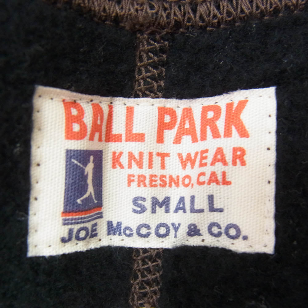 The REAL McCOY'S ザリアルマッコイズ MC18116 BALL PARK 12 oz. SWEAT PANTS 12オンス スウェット パンツ ブラック系 S【中古】