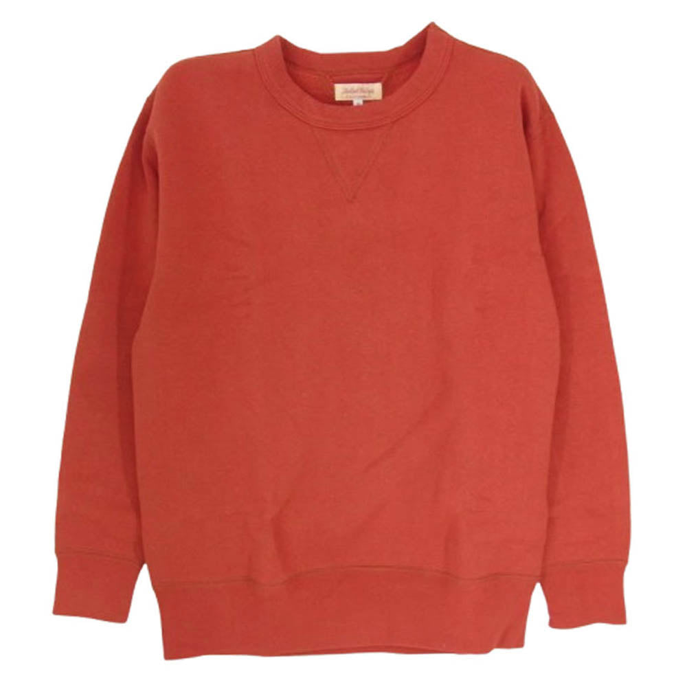 The REAL McCOY'S ザリアルマッコイズ MC13111 10 OZ. LOOPWHEEL SWEATSHIRT 吊り編みスウェット チェリー レッド系 M【美品】【中古】