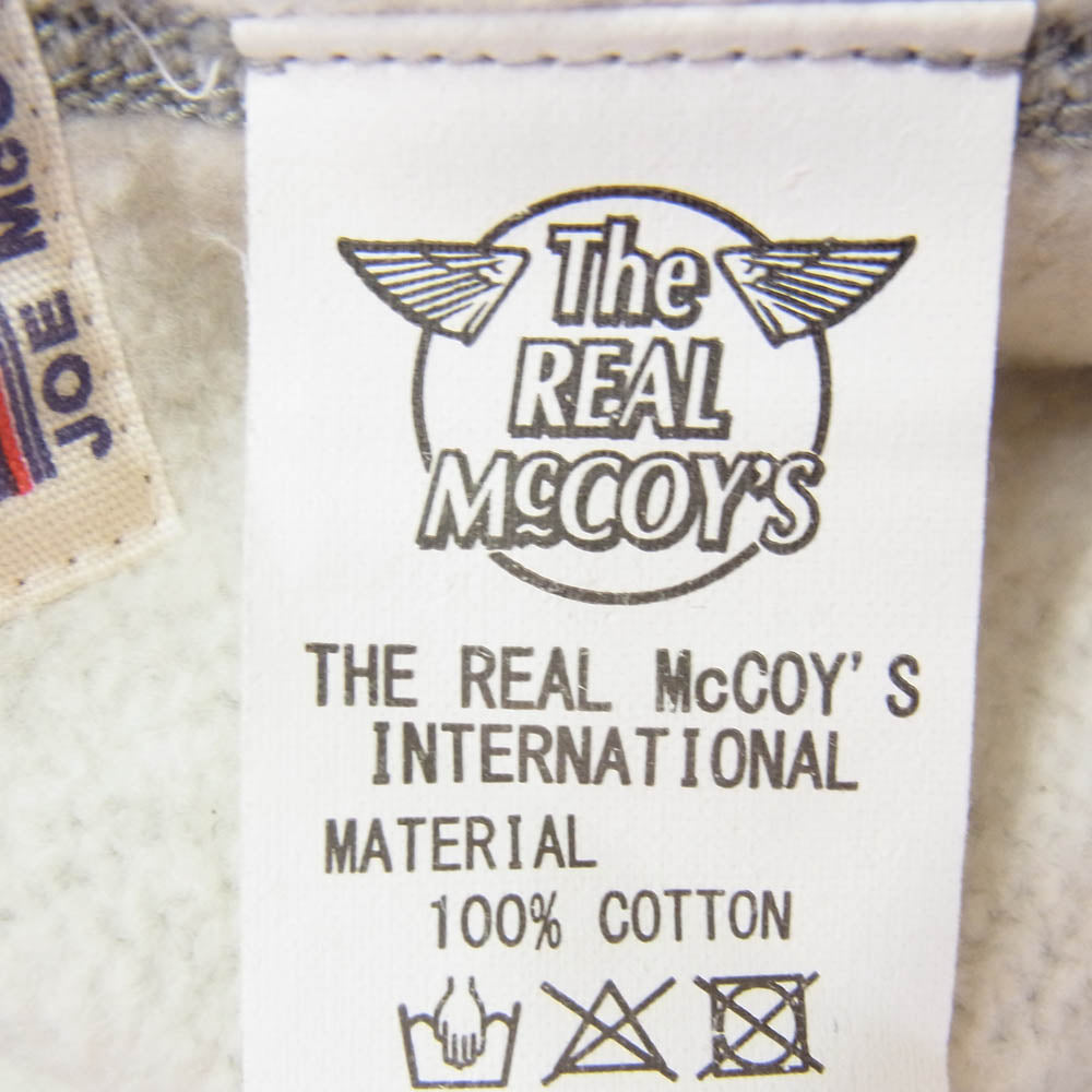 The REAL McCOY'S ザリアルマッコイズ MC18116 BALL PARK 12 oz. SWEAT PANTS 12オンス スウェット パンツ グレー系 S【中古】