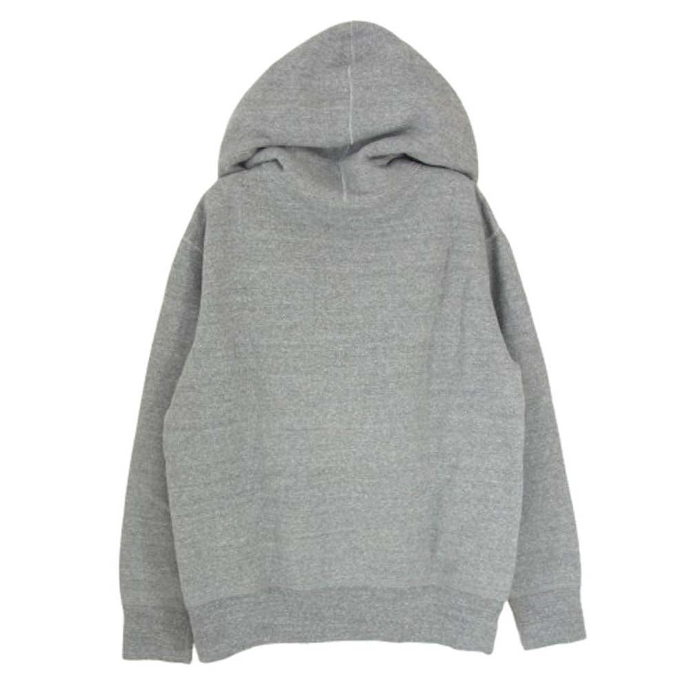 The REAL McCOY'S ザリアルマッコイズ MC18115 BALL PARK 12 oz. FULL ZIP PARKA 12オンス フルジップ パーカー グレー系 S【中古】