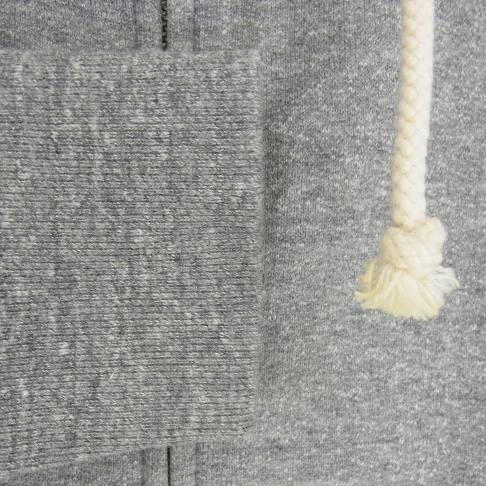 The REAL McCOY'S ザリアルマッコイズ MC18115 BALL PARK 12 oz. FULL ZIP PARKA 12オンス フルジップ パーカー グレー系 S【中古】