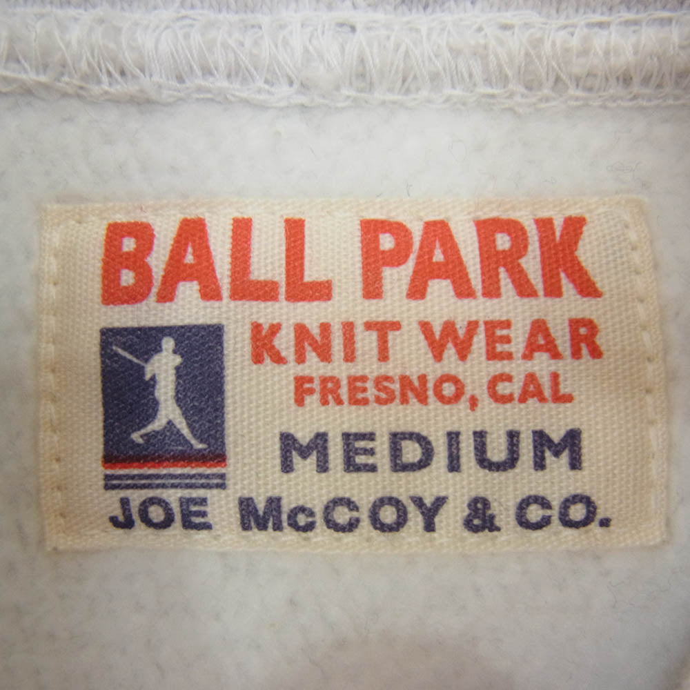 The REAL McCOY'S ザリアルマッコイズ MC20113 HEAVYWEIGHT HOODED SWEATSHIRT ヘビーウエイト スウェット パーカー グレー系 M【中古】