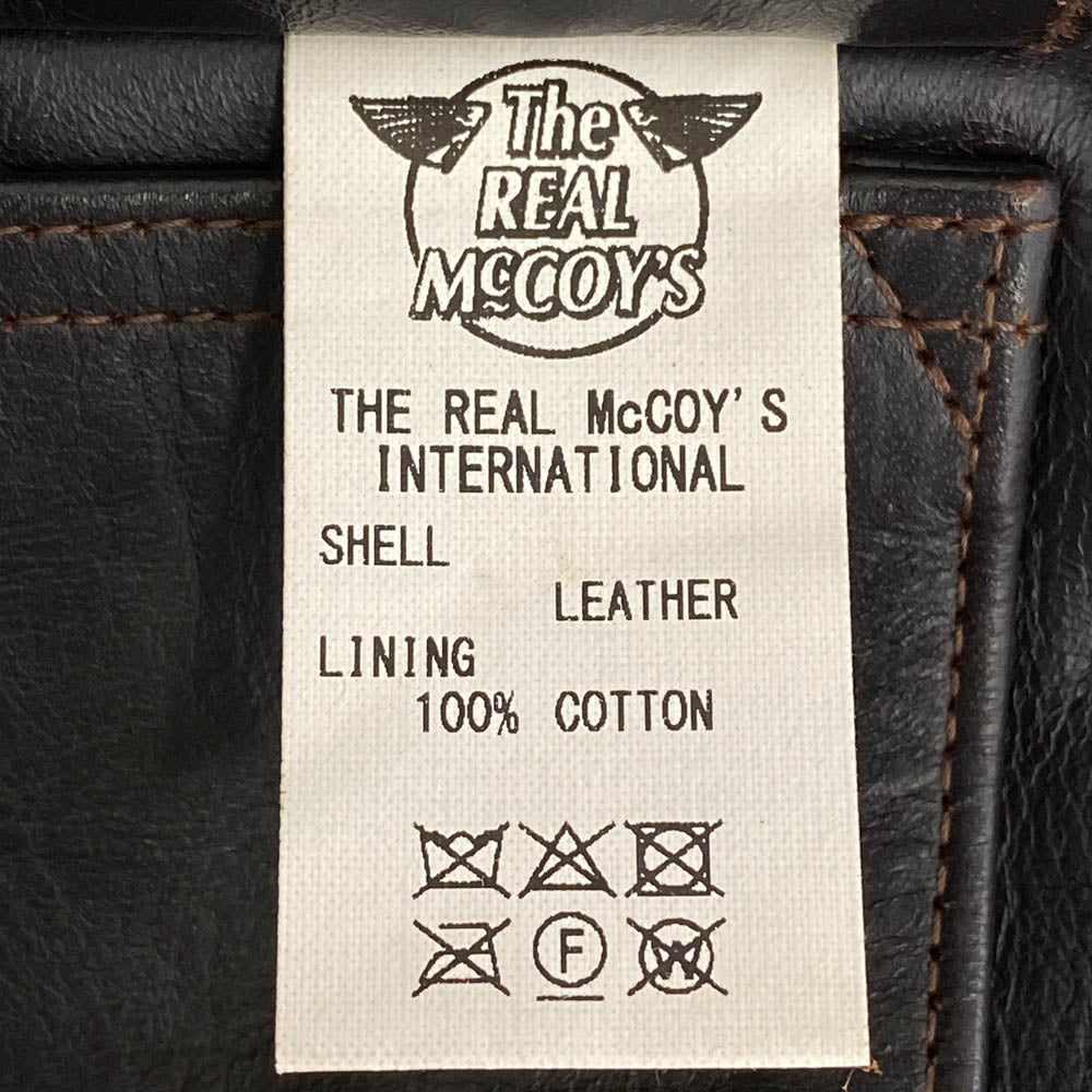 The REAL McCOY'S ザリアルマッコイズ 21SS MJ21001 TYPE A-2 CANYON RED ホースハイド キャニオンレッド フライト ジャケット ブラウン系 40【中古】