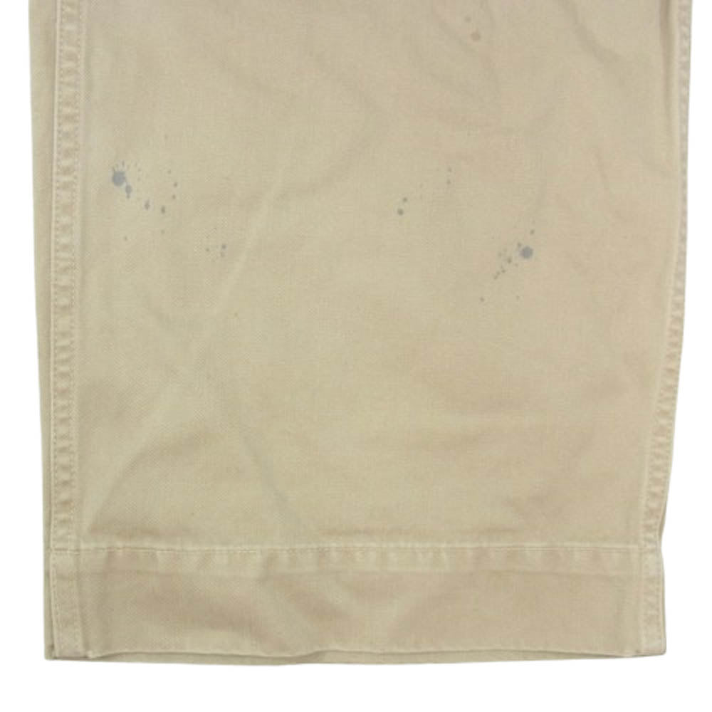 BOWWOW バウワウ 40s ARMY TROUSER DUSTY アーミー トラウザー パンツ ベージュ系 L【美品】【中古】