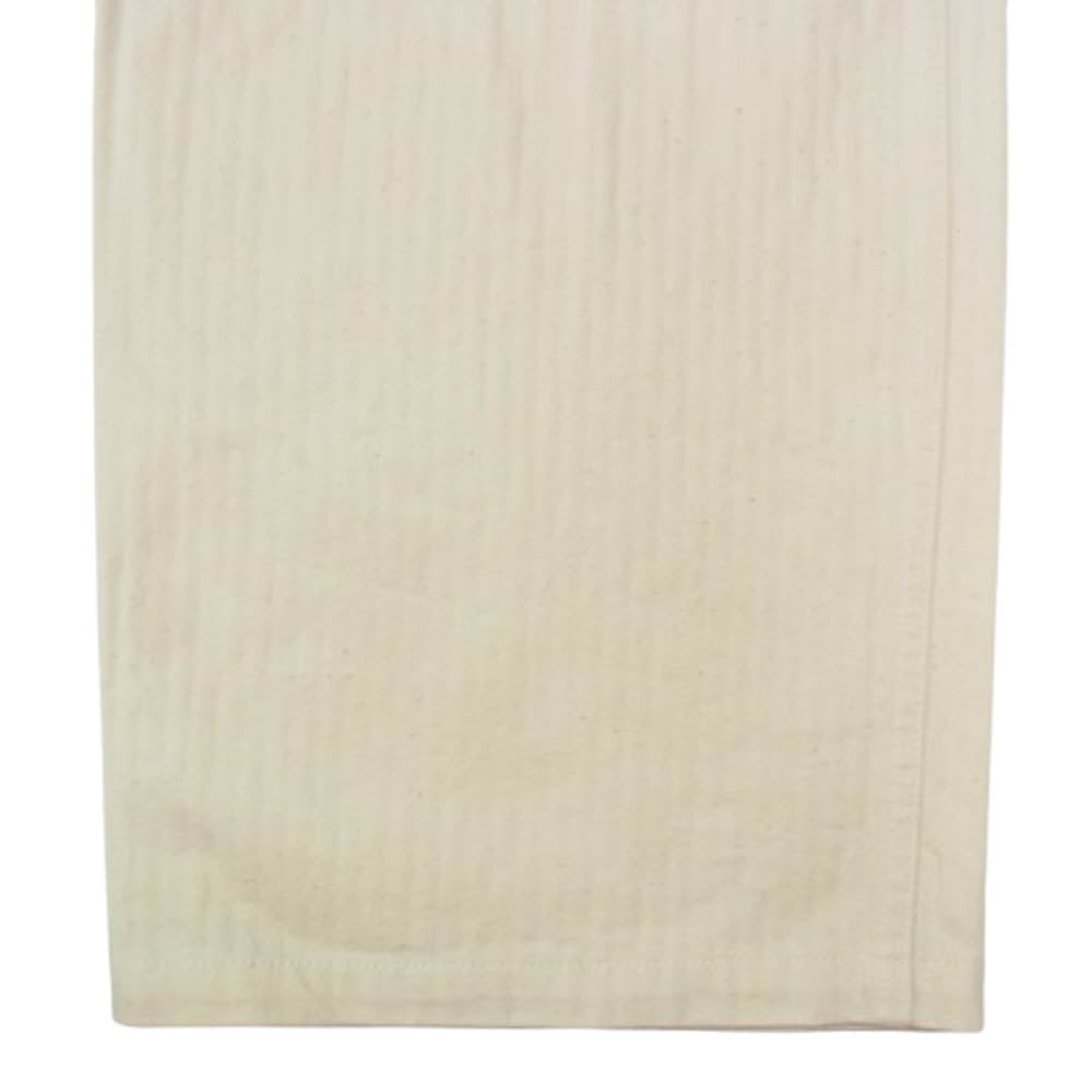 The REAL McCOY'S ザリアルマッコイズ MP23017 JOE McCOY 8HU UTILITY TROUSERS ユーティリティトラウザー HBT ベイカーパンツ オフホワイト系 32【美品】【中古】