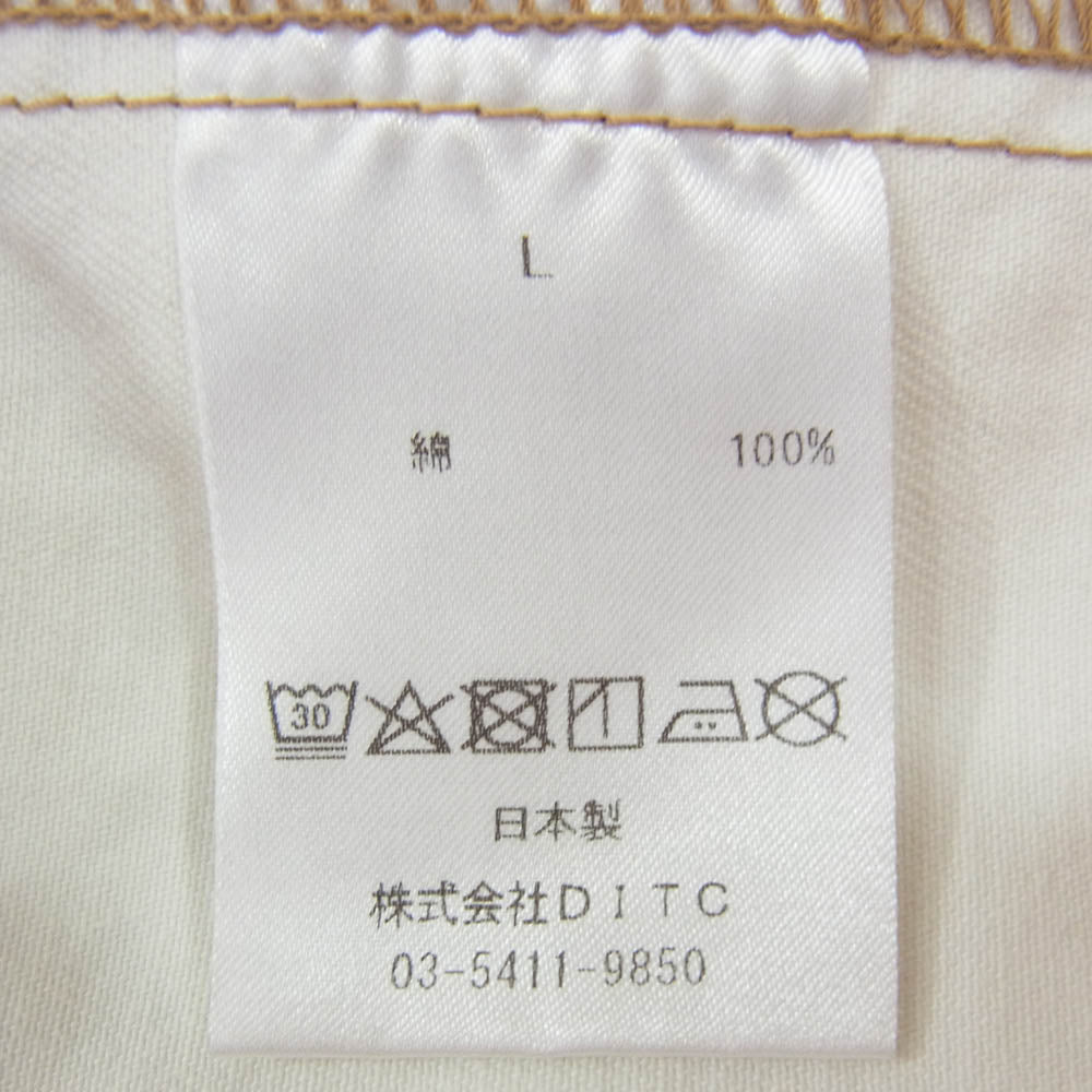 BOWWOW バウワウ DUCK CARGO PANTS ダック カーゴパンツ ブラウン系 L【美品】【中古】