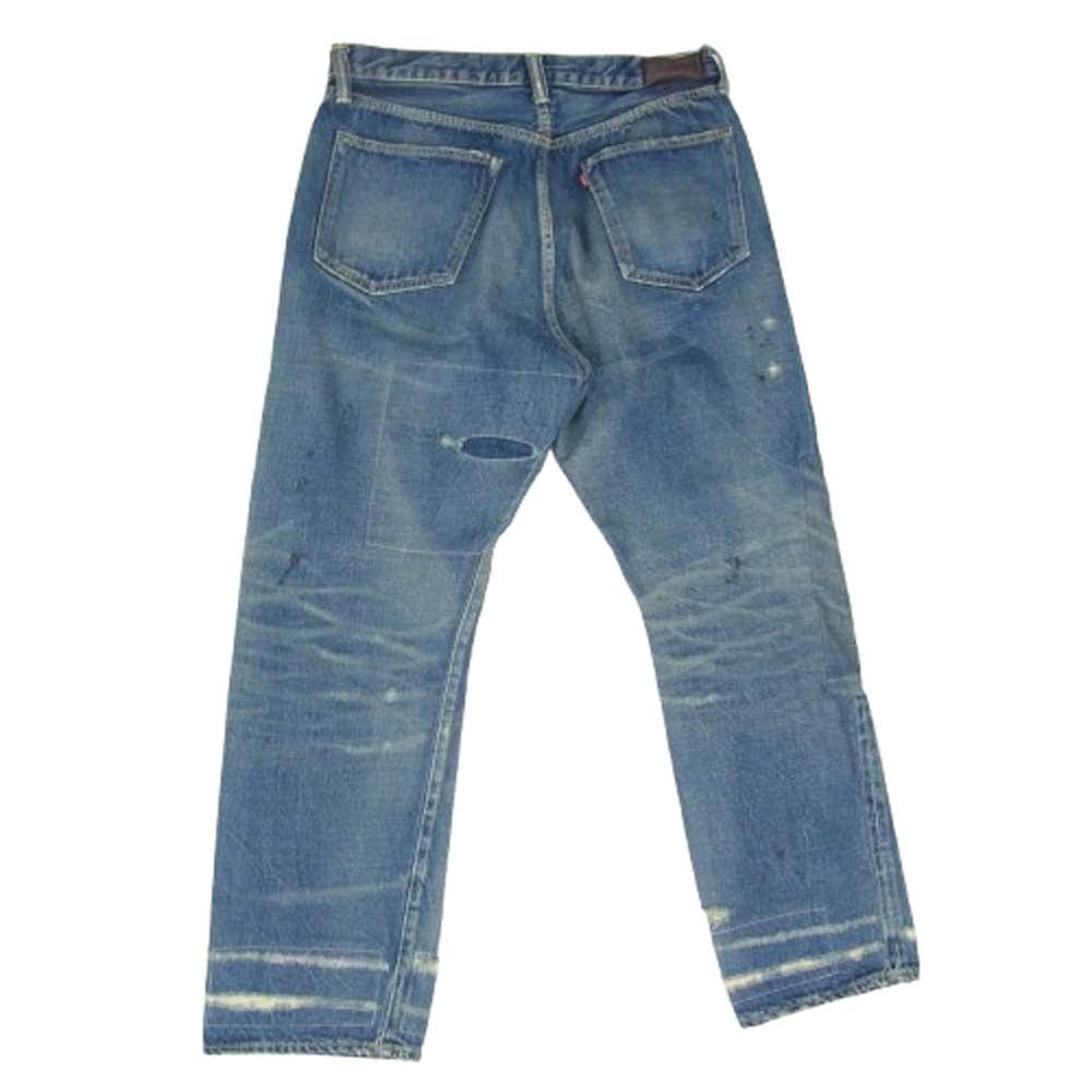 JELADO ジェラード JP41333 44DENIM VINTAGE FINISH 大戦モデル ヴィンテージ加工 デニムパンツ インディゴブルー系 サイズ表記無【美品】【中古】