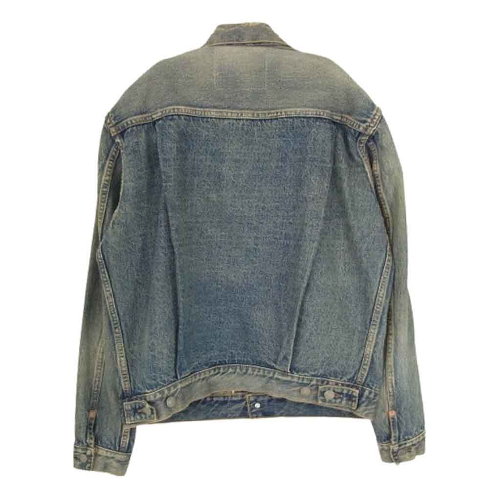 The REAL McCOY'S ザリアルマッコイズ MJ21018 001XXJ ヴィンテージ加工 2nd TYPE デニムジャケット インディゴブルー系 38【美品】【中古】