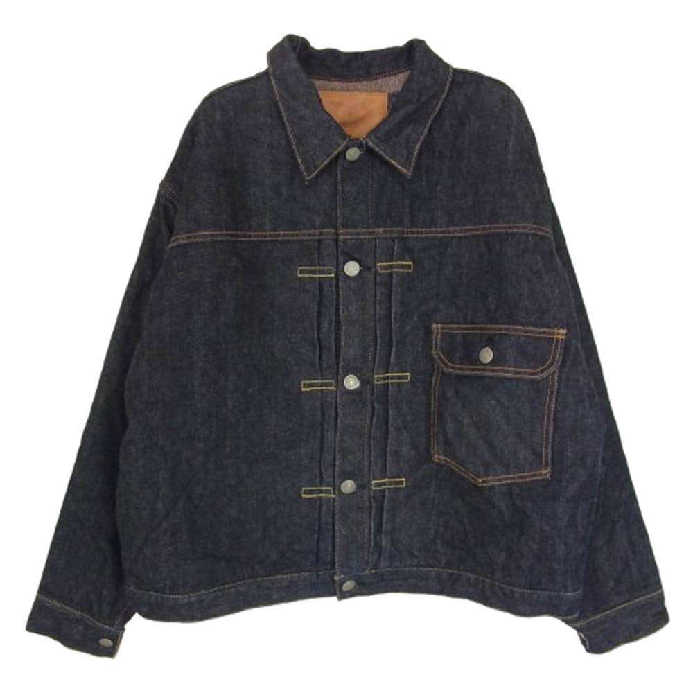 The REAL McCOY'S ザリアルマッコイズ MJ21126 001XXJ EARLY MODEL BLANKET LINING アーリーモデル 裏地ブランケット デニムジャケット インディゴブルー系 40【美品】【中古】