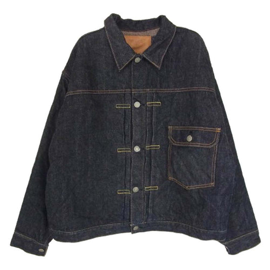 The REAL McCOY'S ザリアルマッコイズ MJ21126 001XXJ EARLY MODEL BLANKET LINING アーリーモデル 裏地ブランケット デニムジャケット インディゴブルー系 40【美品】【中古】