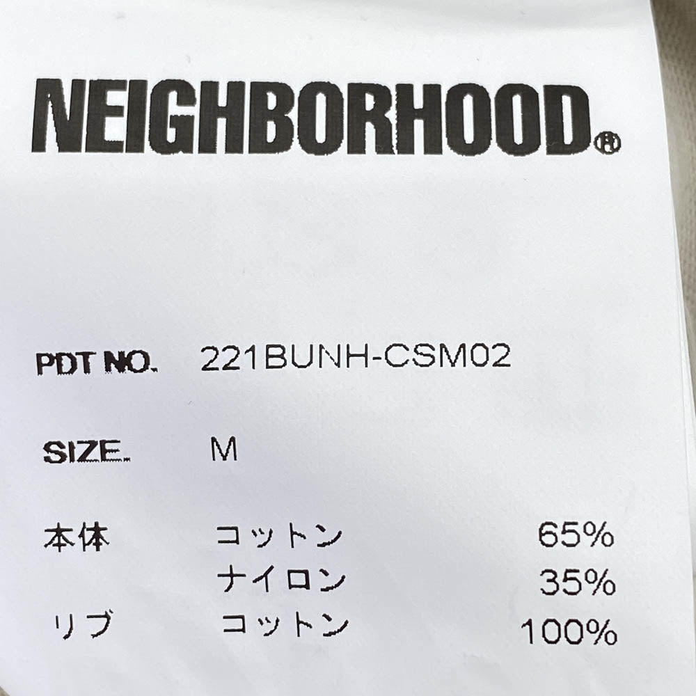 NEIGHBORHOOD ネイバーフッド 22SS 221BUNH-CSM02 SHELTECH SHIRT SS シェルテック クルーネック 半袖 Tシャツ ベージュ系 M【中古】