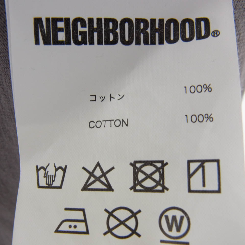 NEIGHBORHOOD ネイバーフッド 21SS 211PCNH-ST11 E.H.G./C-TEE.SS KILL YOUR BOSS クルーネック 半袖 Tシャツ チャコール系 M【中古】