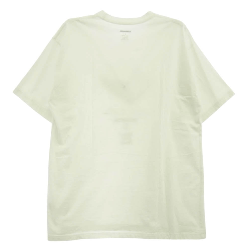 NEIGHBORHOOD ネイバーフッド 21AW 212PCNH-ST04 MOP-1C-TEE.SS ドル プリント 半袖 Tシャツ ホワイト系 L【中古】