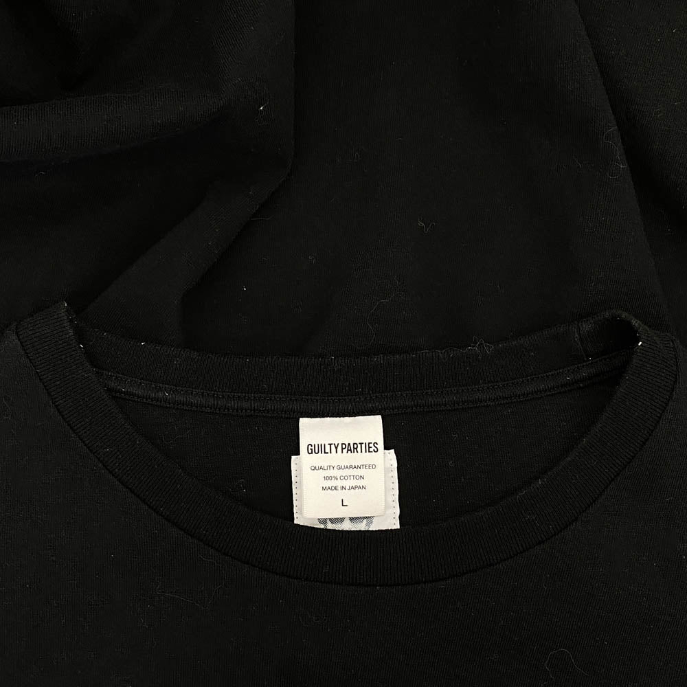 WACKO MARIA ワコマリア BOB DYLAN WASHED HEAVY WEIGHT CREW NECK T-SHIRT ボブディラン 半袖 Tシャツ ブラック系 L【中古】