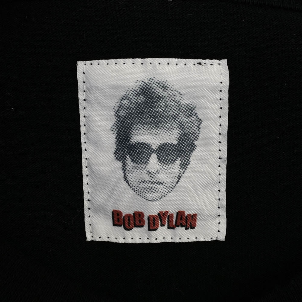 WACKO MARIA ワコマリア BOB DYLAN WASHED HEAVY WEIGHT CREW NECK T-SHIRT ボブディラン 半袖 Tシャツ ブラック系 L【中古】